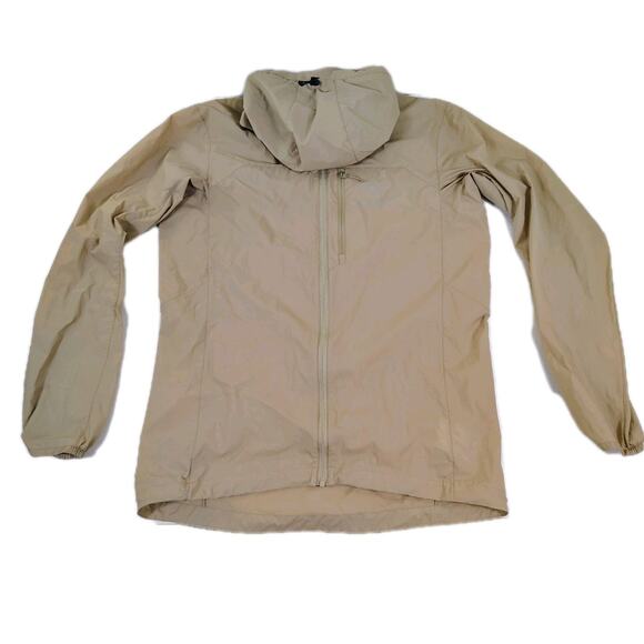 Arc’teryx Incendo Airshell Hoody Jacket Men’s Small Beige Ultralight Packable - Picture 4 of 11